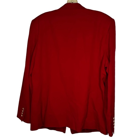 Vintage Austin Reed Wool Red Blazer - Picture 5 of 8